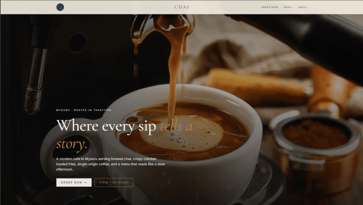 CHAI Modern Cafe